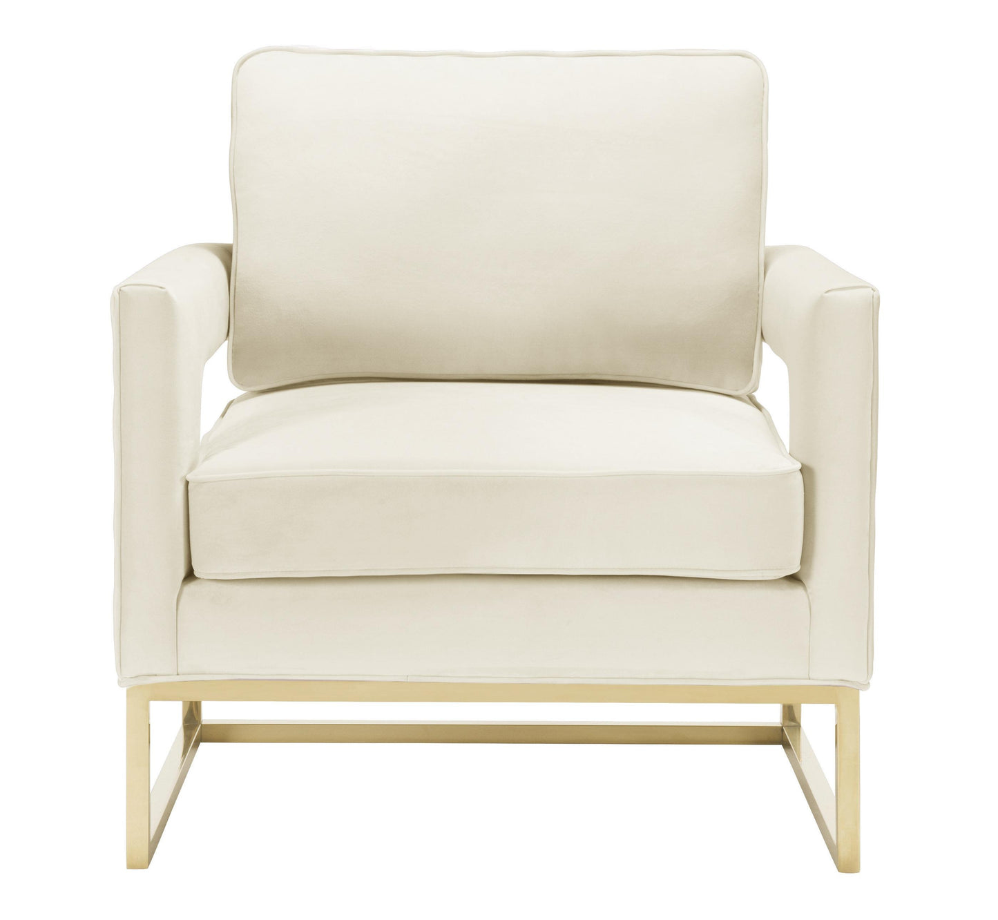 Avery Velvet Accent Chair by TOV A120
