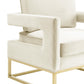 Avery Velvet Accent Chair by TOV A120
