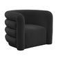 Curves Velvet Lounge Chair by TOV S68233