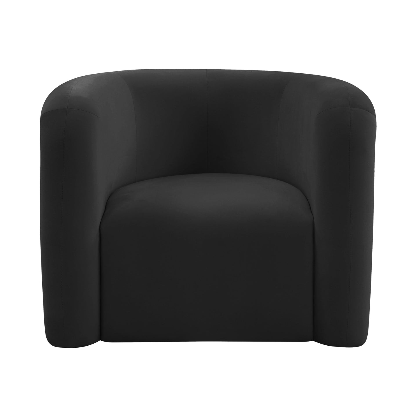 Curves Velvet Lounge Chair by TOV S68233