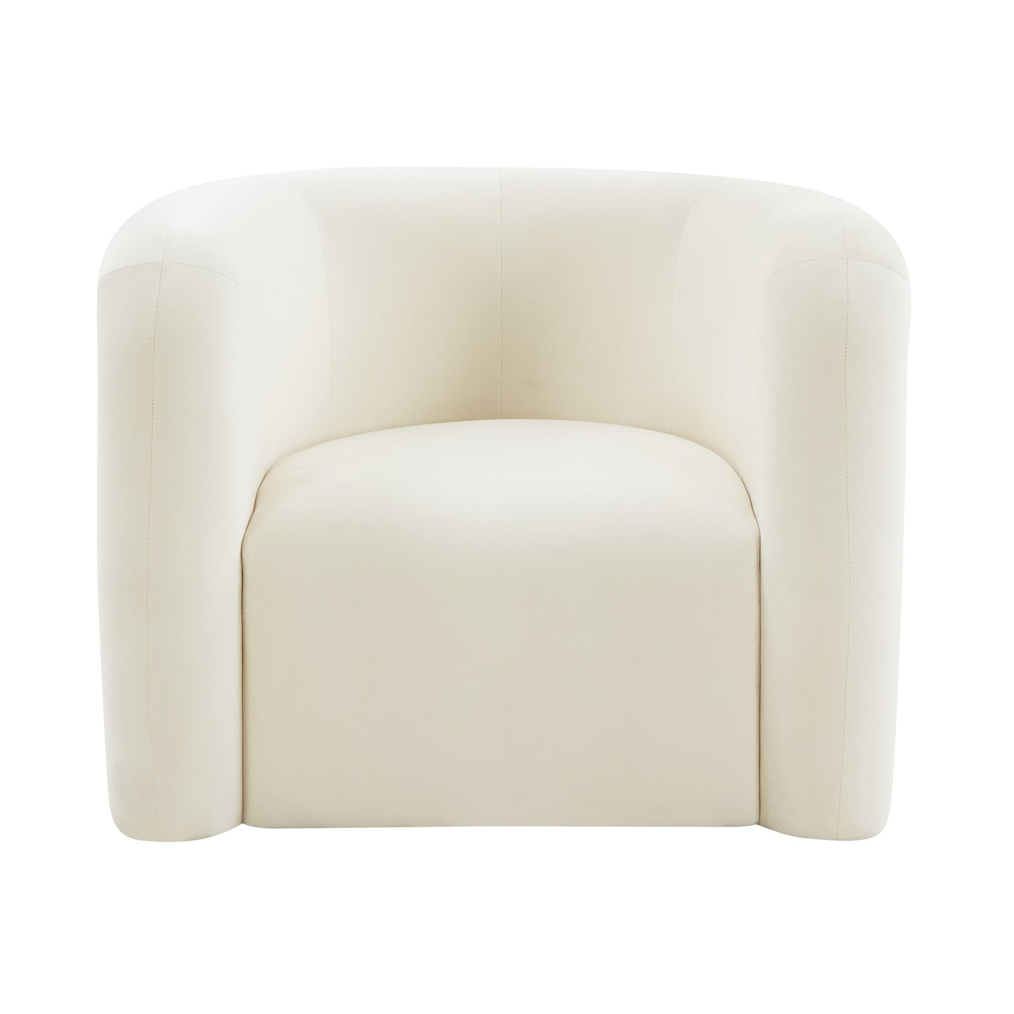 Curves Velvet Lounge Chair by TOV S68233