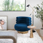 Naomi Velvet Swivel Chair by TOV S68237