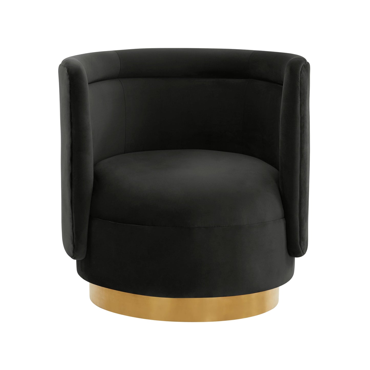 Remy Velvet Swivel Chair by TOV S68262