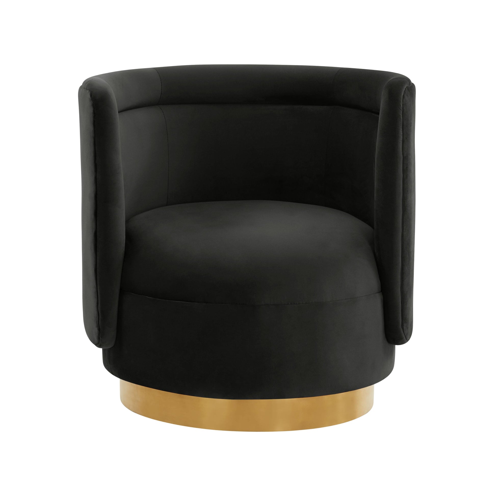 Remy Velvet Swivel Chair by TOV S68262