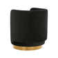 Remy Velvet Swivel Chair by TOV S68262