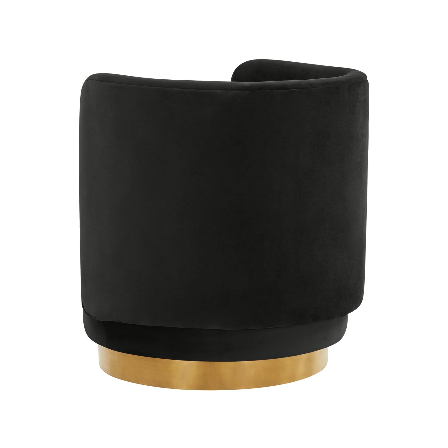 Remy Velvet Swivel Chair by TOV S68262