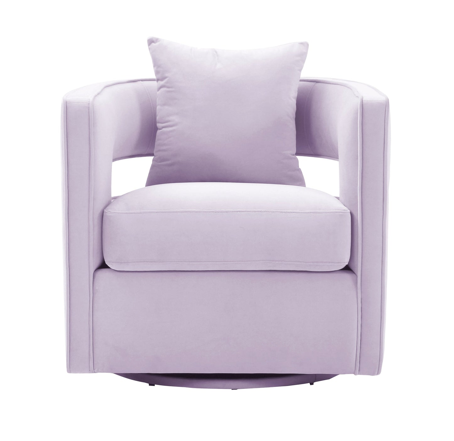 Kennedy Velvet Swivel Accent Chair by TOV L6125
