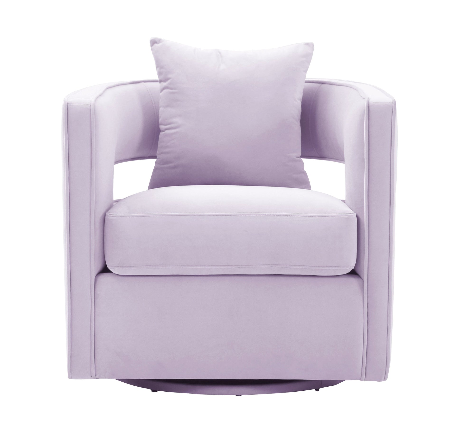 Kennedy Velvet Swivel Accent Chair by TOV S44127