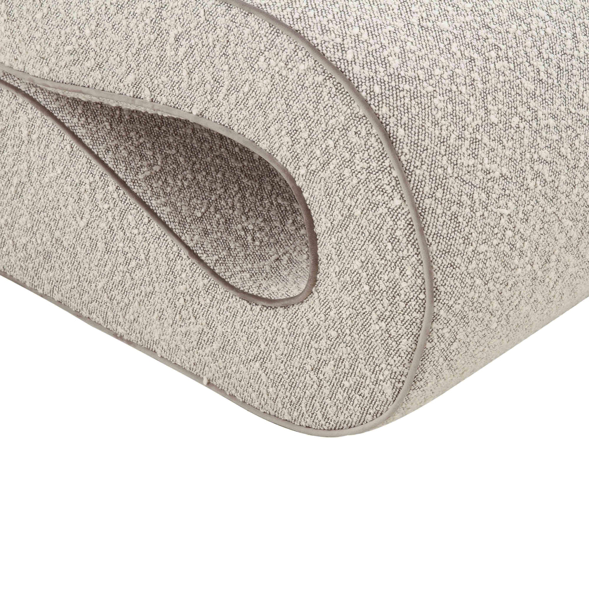 Senna Speckled Grey Performance Boucle Accent Chair by TOV Furniture – photo 5 of 6