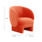 Kiki Velvet Accent Chair by TOV S68551