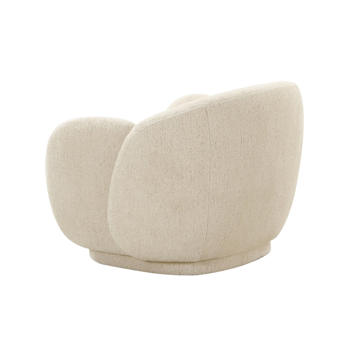 Misty Cream Performance Boucle Accent Chair by TOV Furniture – photo 4 of 6