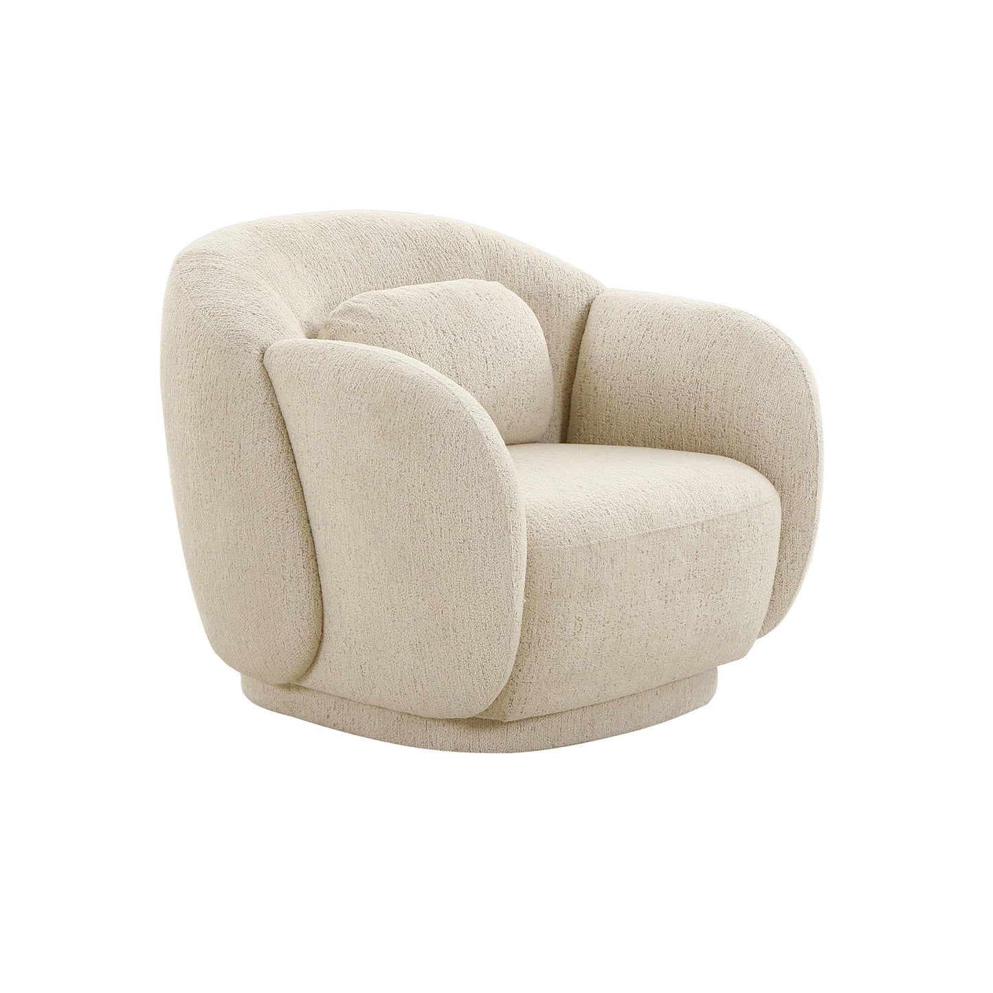 Misty Performance Boucle Accent Chair Cream by Tov Furniture
