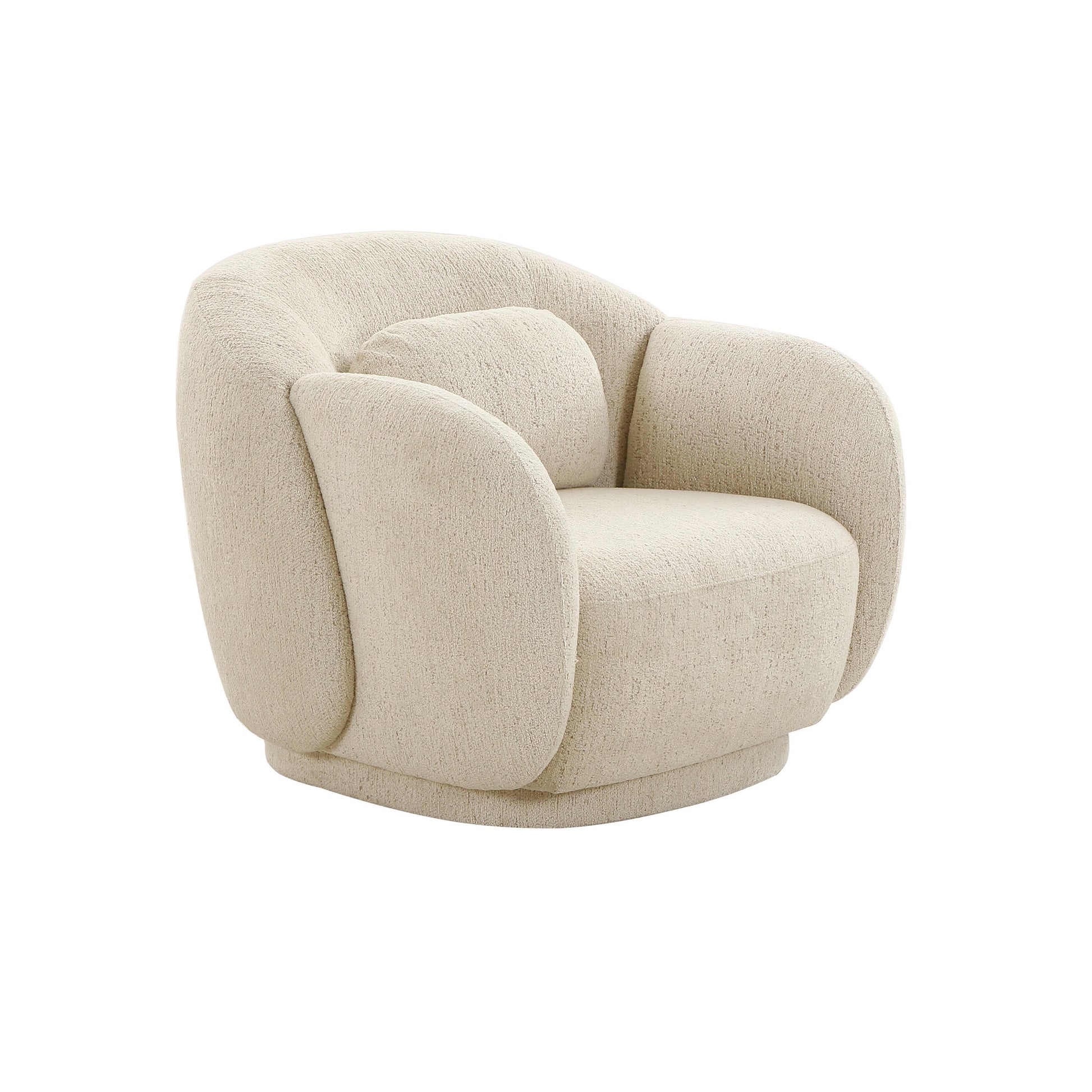 Misty Performance Boucle Accent Chair Cream by Tov Furniture