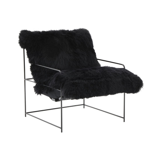 Kimi Genuine Sheepskin Accent Chair by TOV S68723