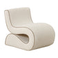Senna Performance Fabric Accent Chair Cream by Tov Furniture