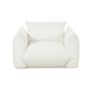 Saint Tropez Pearl Performance Fabric Stuffed Armchair by TOV S68847