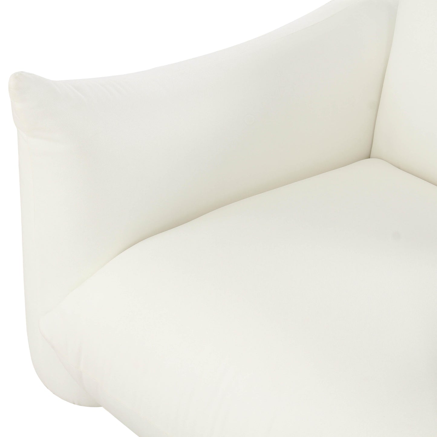 Saint Tropez Pearl Performance Fabric Stuffed Armchair by TOV S68847