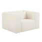 Tarra Fluffy Oversized Corduroy Armchair by TOV S68883
