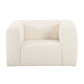 Tarra Fluffy Oversized Corduroy Armchair by TOV S68883