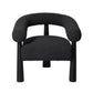 Spara Black Performance Boucle Accent Chair by TOV