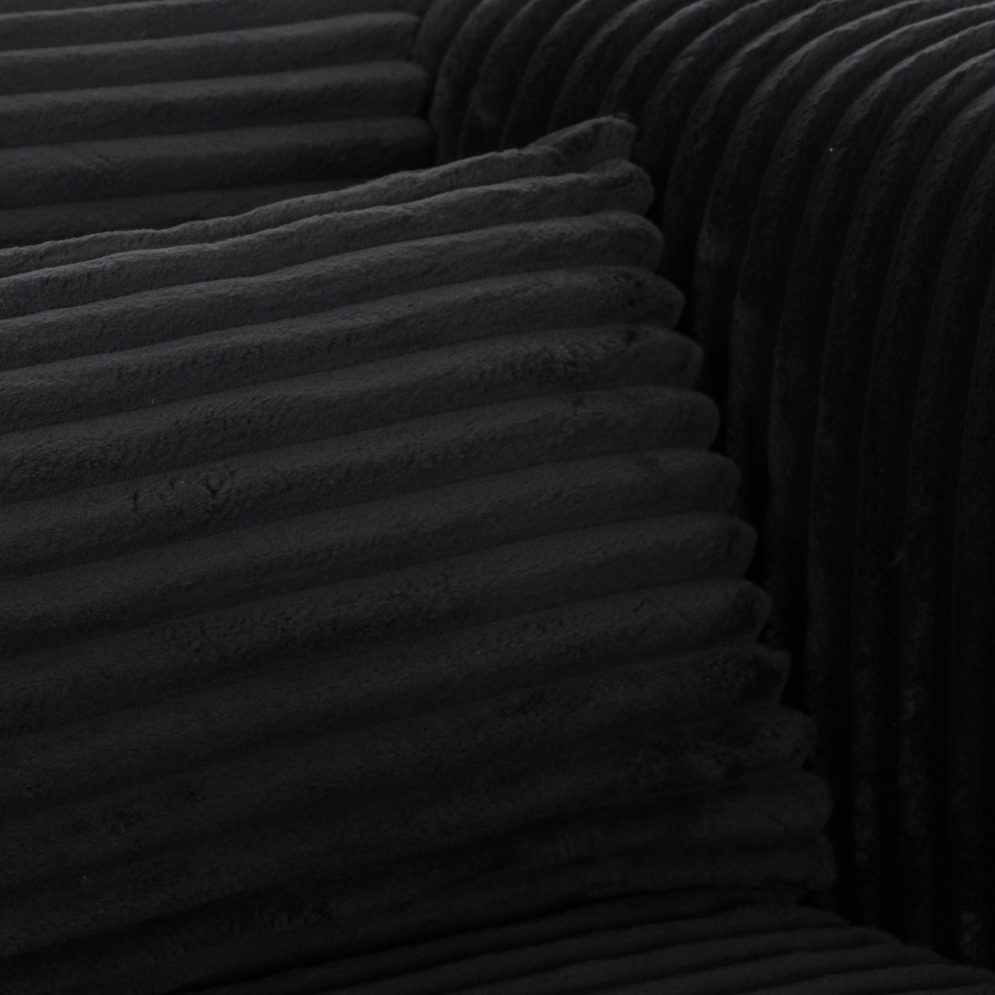 Tarra Fluffy Oversized Corduroy Armchair by TOV S69011