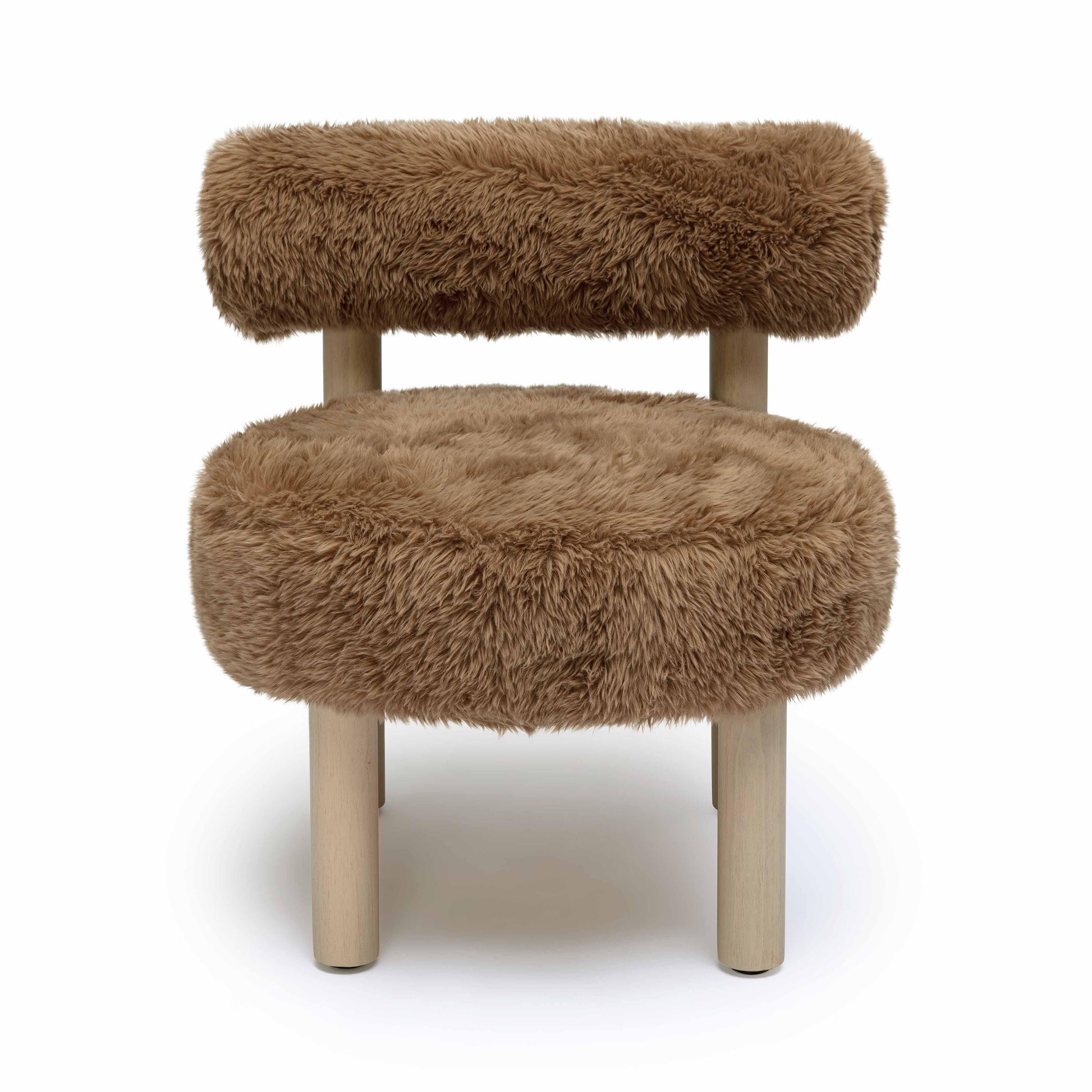 Carmel Vegan Shearling Accent Chair by TOV S69031