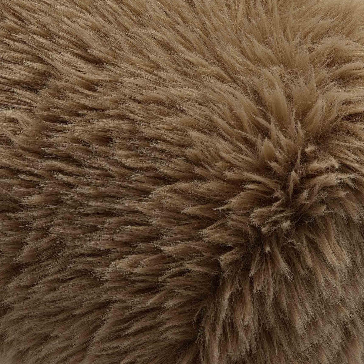 Carmel Dark Taupe Contract-Grade Vegan Shearling Accent Chair by TOV Furniture – photo 8 of 9