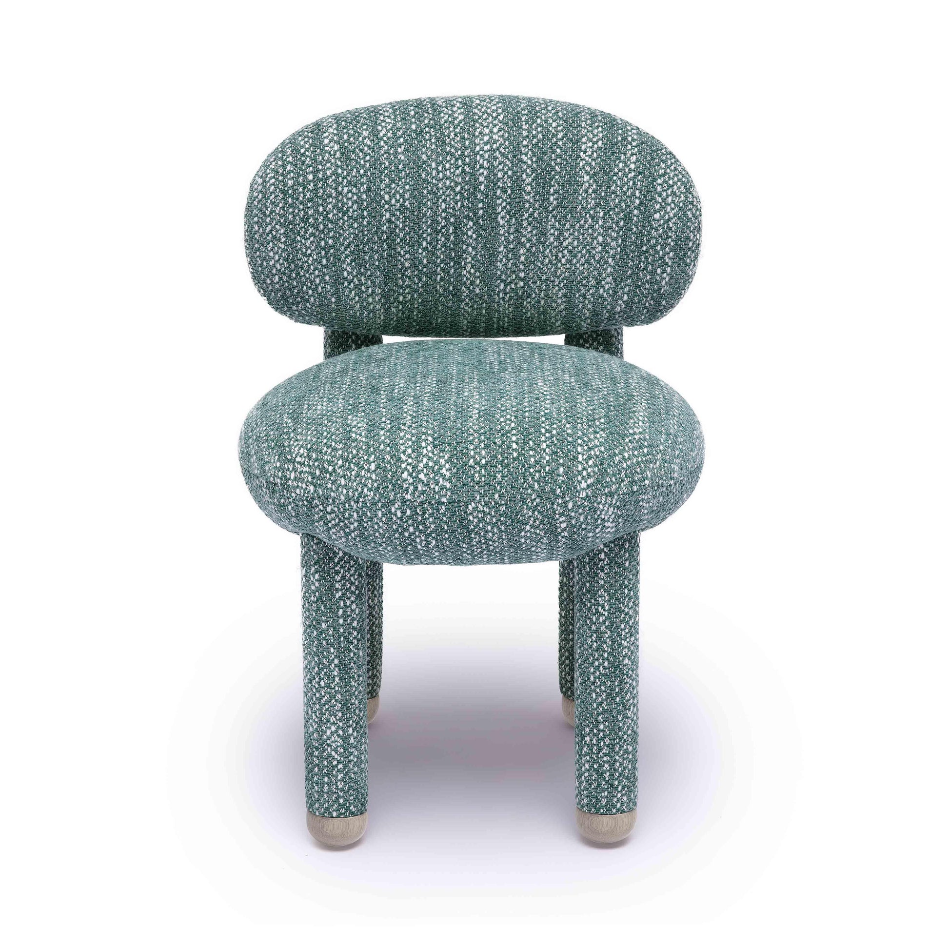 Manu Nubby Performance Fabric Side Chair by TOV S69033