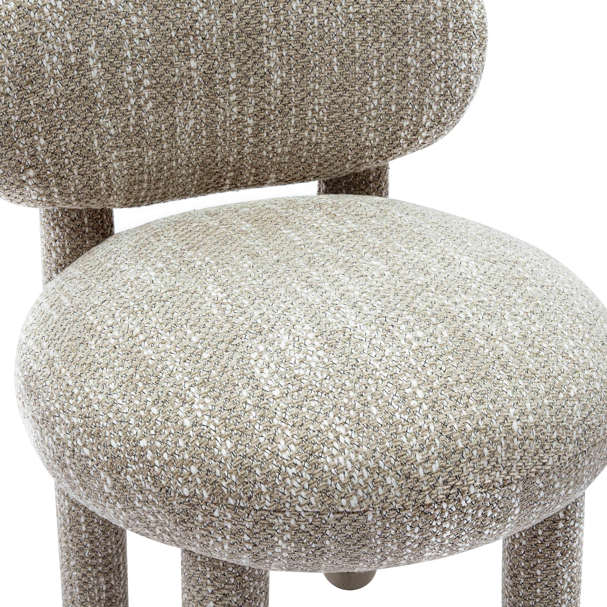 Manu Nubby Performance Fabric Side Chair by TOV S69032