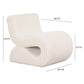 Senna Cream Oversized Corduroy Accent Chair by TOV