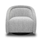 Rory Grey Boucle Swivel Chair by TOV