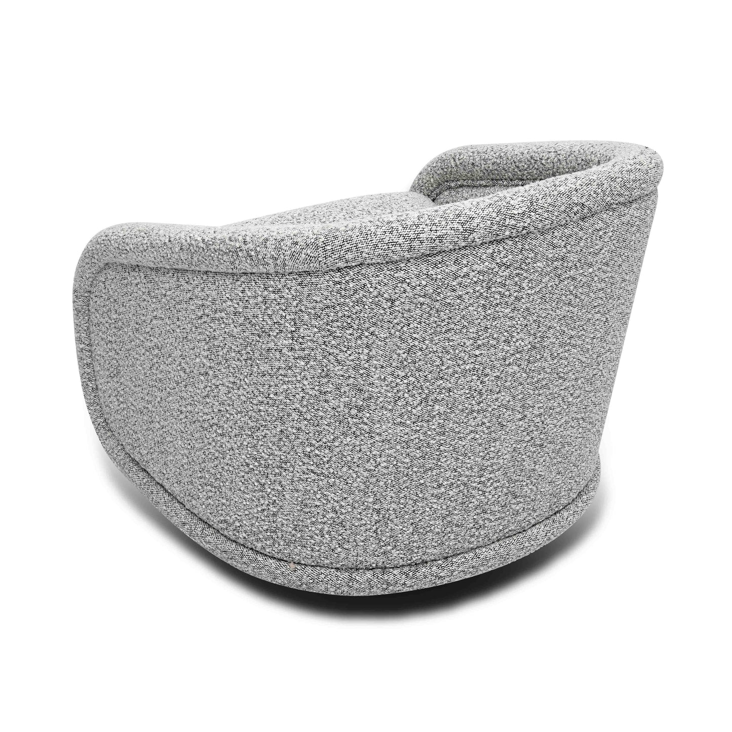 Rory Grey Boucle Swivel Chair by TOV