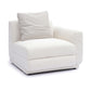 Perry Cream Chenille Modular Corner Chair by TOV S69214