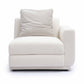 Perry Cream Chenille Modular Corner Chair by TOV S69215
