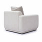 Perry Cream Chenille Modular Corner Chair by TOV S69215