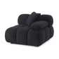 Calliope Vegan Shearling Modular Corner Chair by TOV S69301