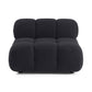 Calliope Vegan Shearling Modular Armless Chair by TOV S68920