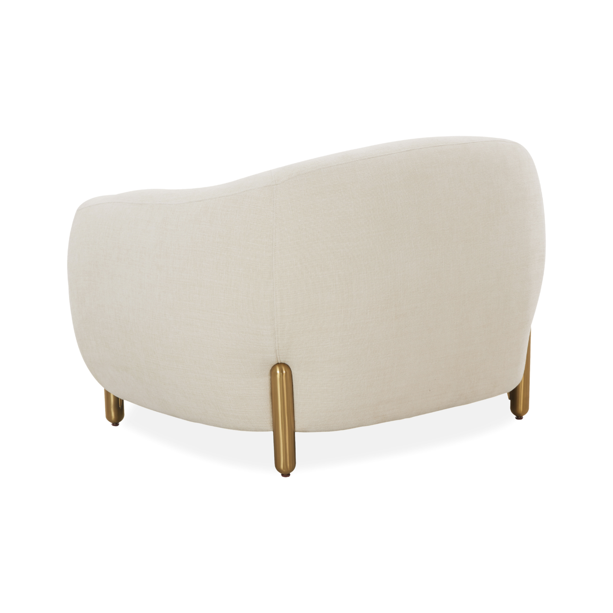 Lina Cream Performance Linen Accent Chair by Inspire Me! Home Decor by TOV Furniture – photo 5 of 6