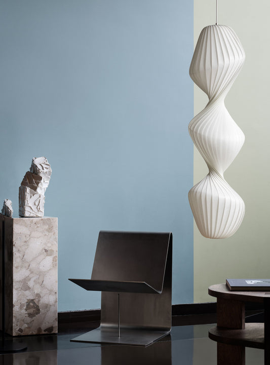 Tom Rossau TR33 pendant light – in a double-height room