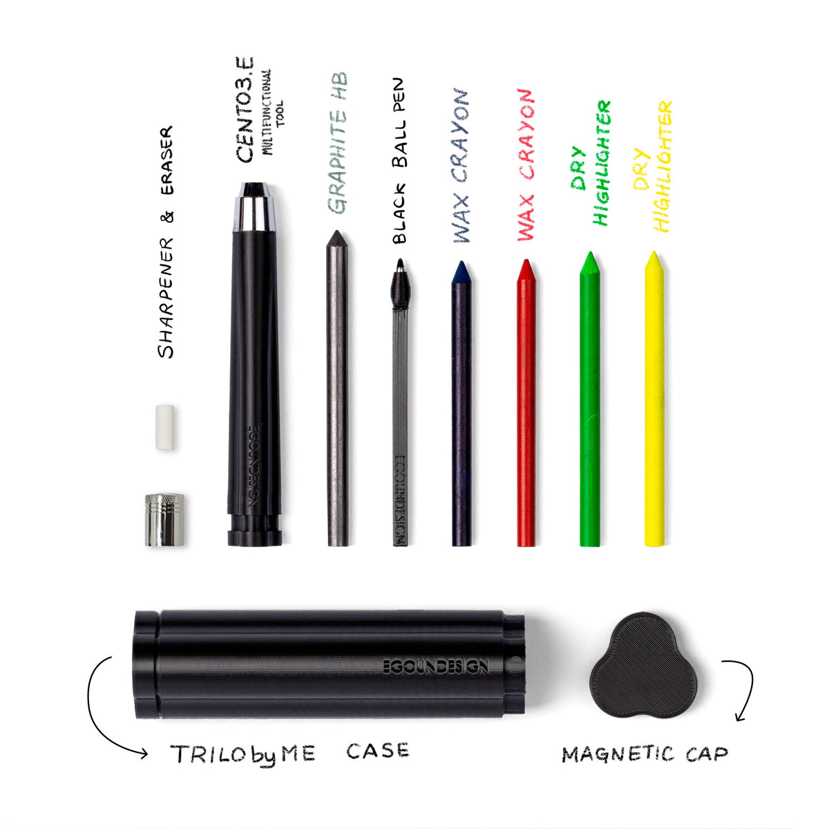 EGOUNDESIGN TRILObyME portable art kit, photo 12