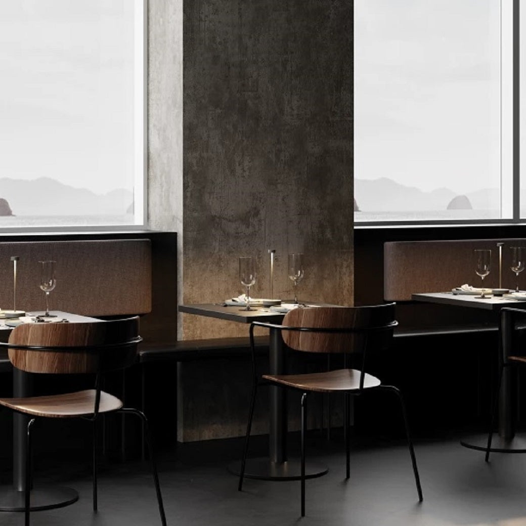 blomus Turas Mobile Rechargeable LED Table Lamp Black