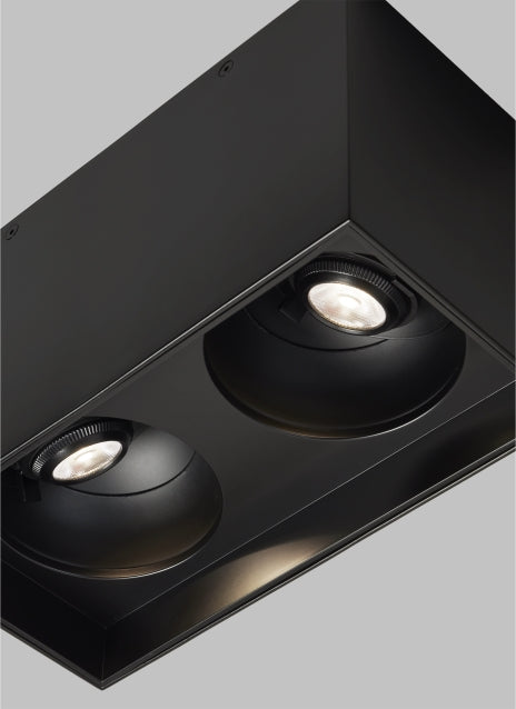 10-inch Exo Dual LED Adjustable Downlight by Visual & Comfort & Co