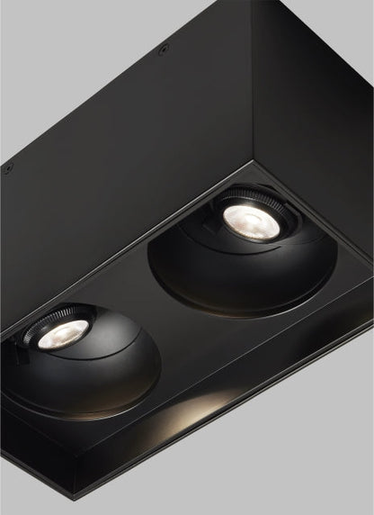 10-inch Exo Dual LED Adjustable Downlight by Visual & Comfort & Co