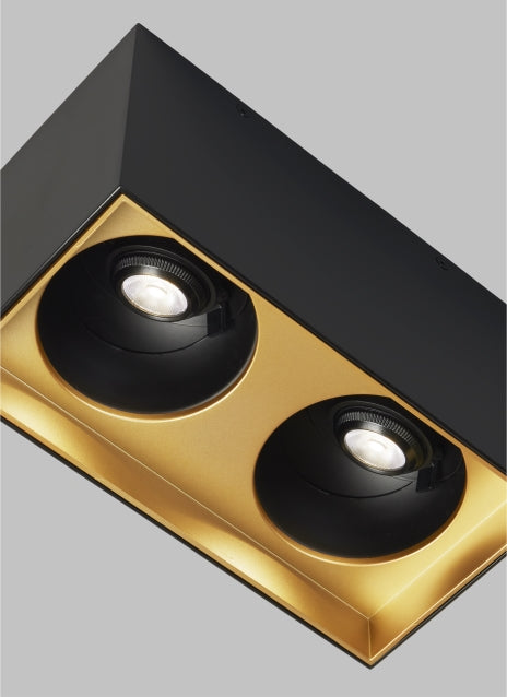 10-inch Exo Dual LED Adjustable Downlight by Visual & Comfort & Co