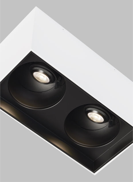 10-inch Exo Dual LED Adjustable Downlight by Visual & Comfort & Co