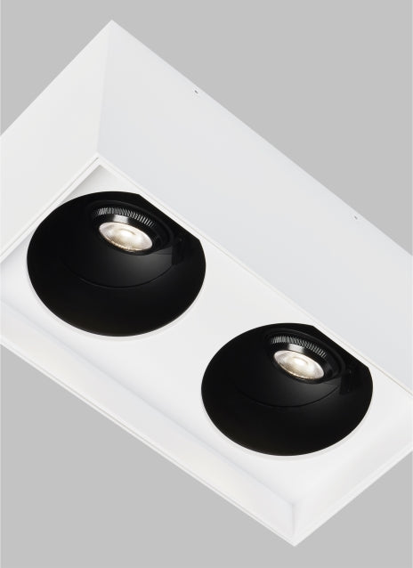 10-inch Exo Dual LED Adjustable Downlight by Visual & Comfort & Co