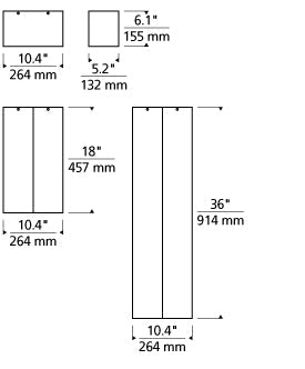 10-inch Exo Dual LED Adjustable Downlight by Visual & Comfort & Co