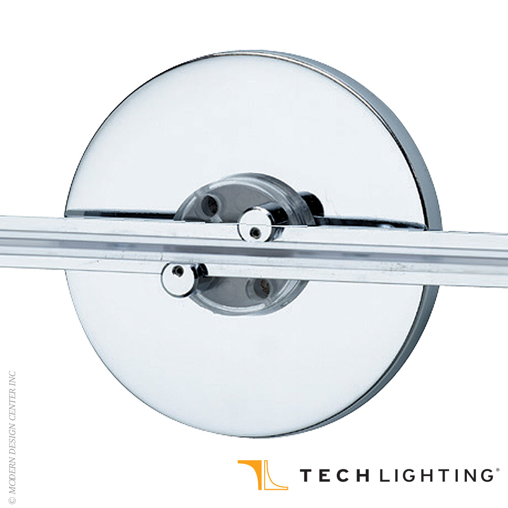 Wall Monorail 4 Round Direct Canopy With LED Transformer by Visual & Comfort & Co