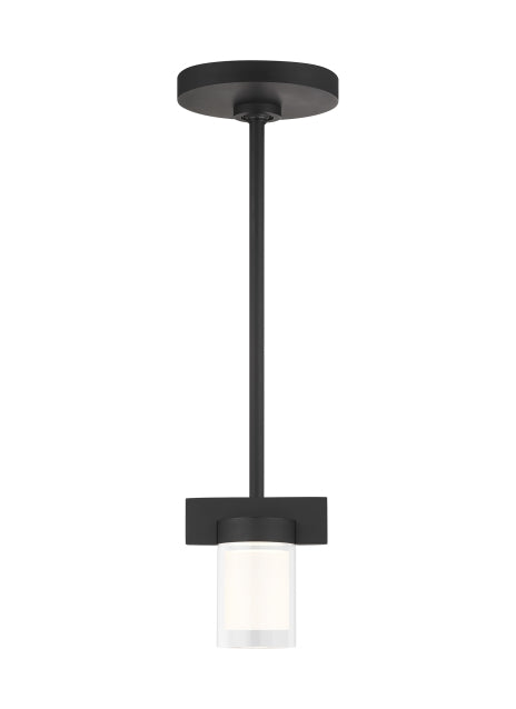 Esfera Small Pendant Brass Black by Visual & Comfort & Co