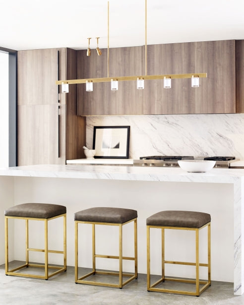 Esfera 60-inch Linear Chandelier 700Lsfesf60 by Visual & Comfort & Co